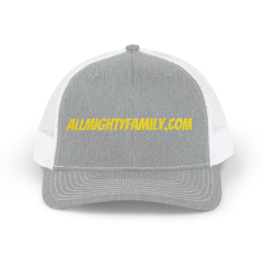 ALLMIGHTYFAMILY.COM Trucker Cap — Skate Crew Snapback
