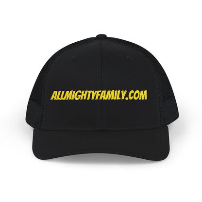 ALLMIGHTYFAMILY.COM Trucker Cap — Skate Crew Snapback