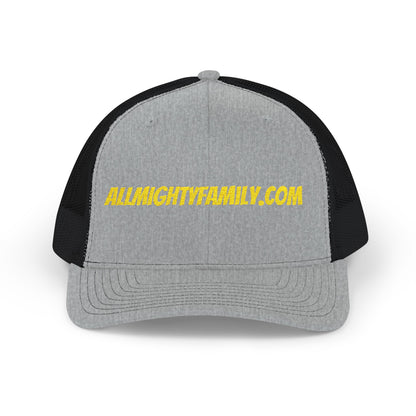 ALLMIGHTYFAMILY.COM Trucker Cap — Skate Crew Snapback