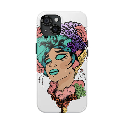 Colorful Artistic AMF Phone Cases - Unique Floral Phone Covers, Tough Cases for Women, Phone Accessories, Gifts for Her, Trendy Tech