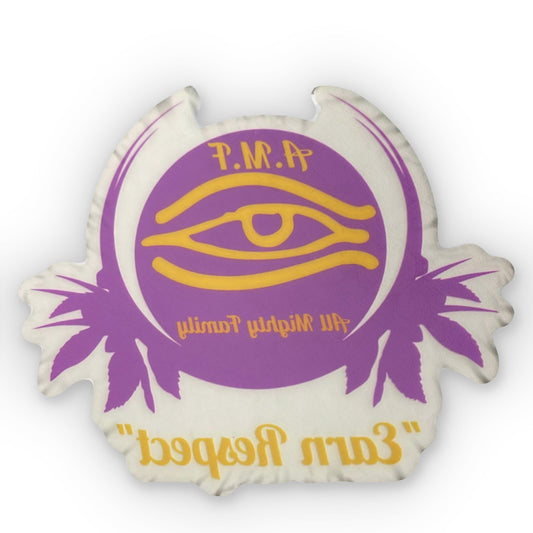 AMF Custom Shaped Pillow - 'Earn Respect' Decorative Cushion for Unique Home Decor