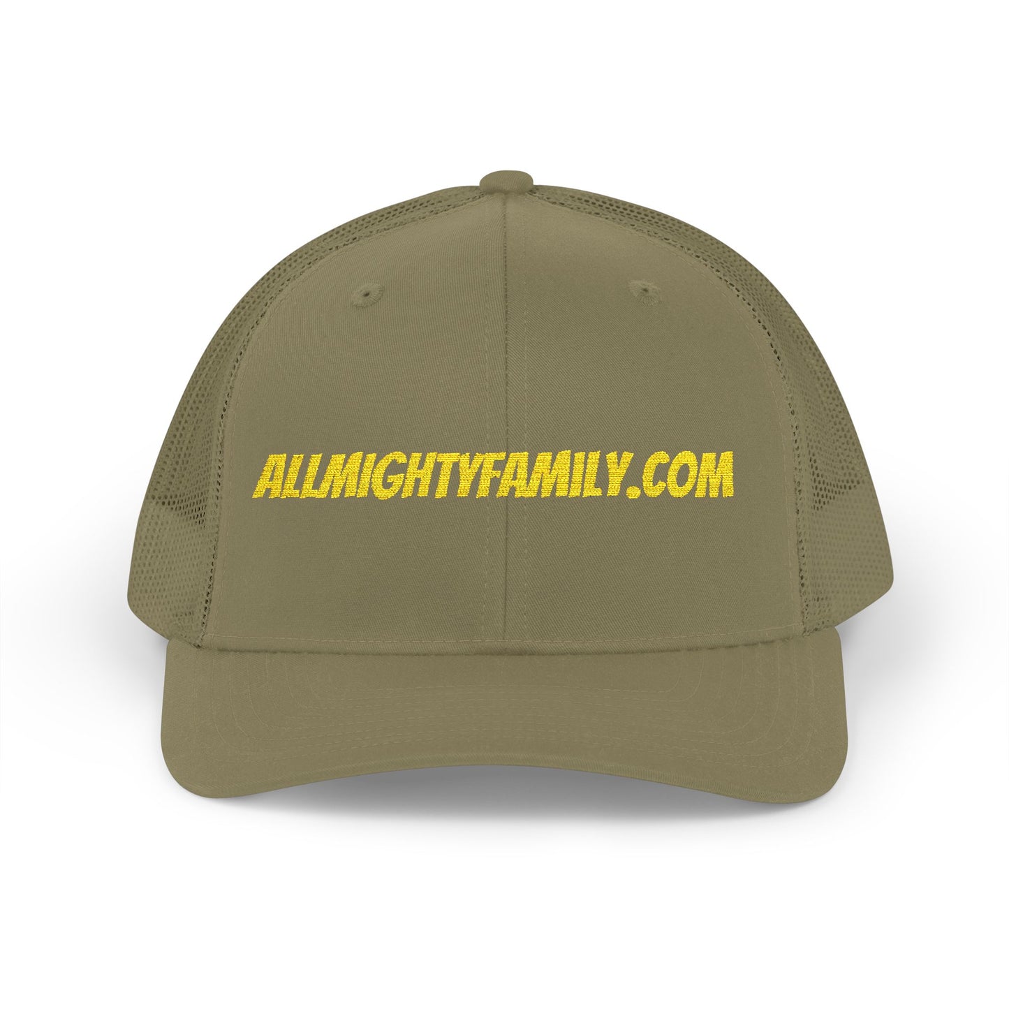 ALLMIGHTYFAMILY.COM Trucker Cap — Skate Crew Snapback