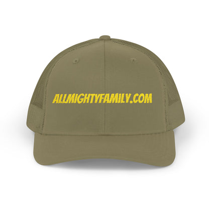 ALLMIGHTYFAMILY.COM Trucker Cap — Skate Crew Snapback