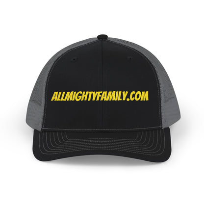 ALLMIGHTYFAMILY.COM Trucker Cap — Skate Crew Snapback