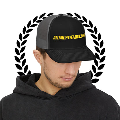 ALLMIGHTYFAMILY.COM Trucker Cap — Skate Crew Snapback