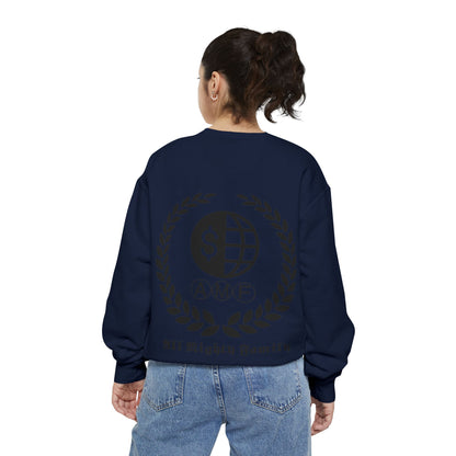 Skull Crest Sweatshirt — All Mighty Family Graphic Crewneck