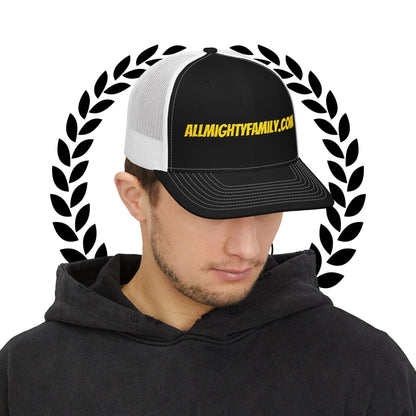 ALLMIGHTYFAMILY.COM Trucker Cap — Skate Crew Snapback