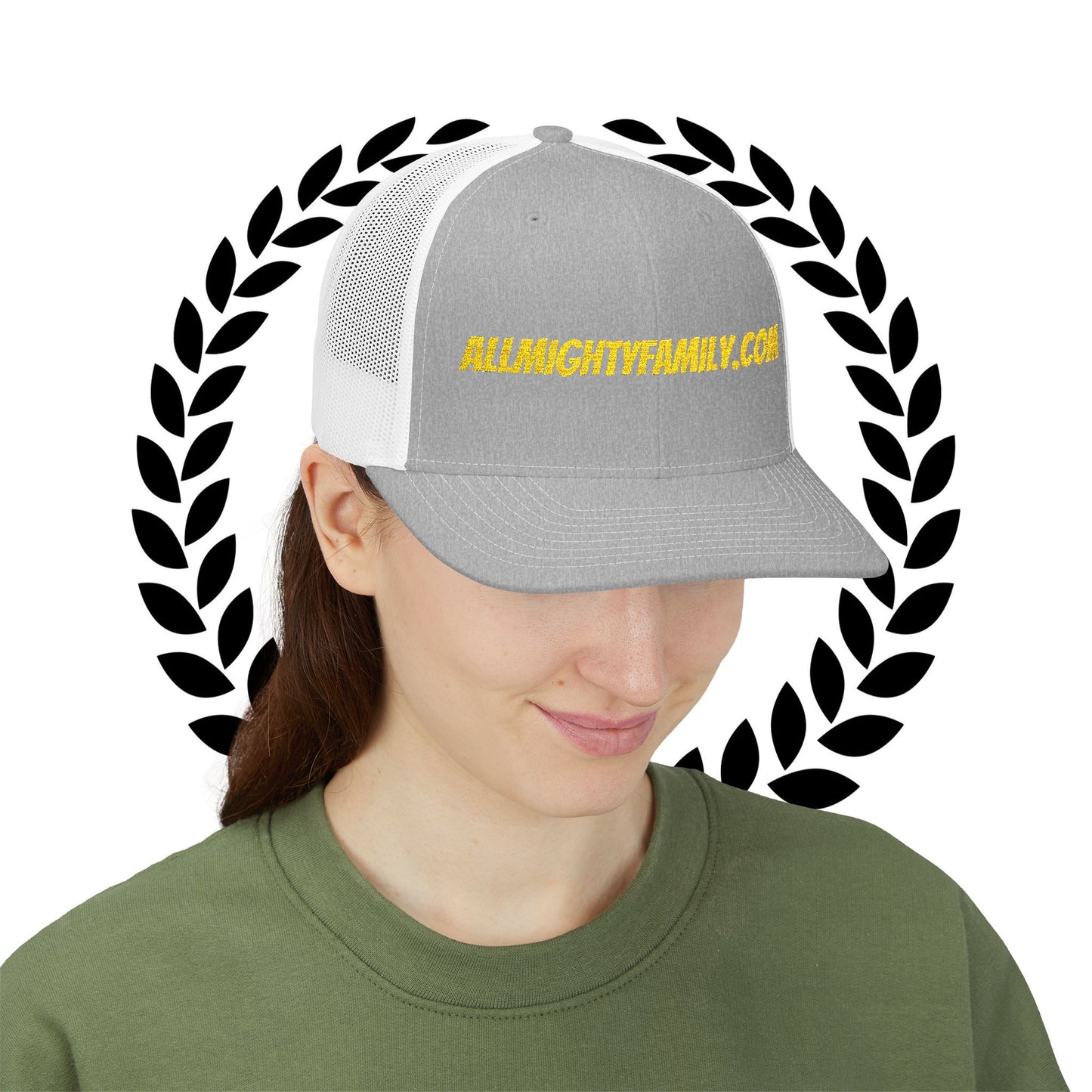ALLMIGHTYFAMILY.COM Trucker Cap — Skate Crew Snapback