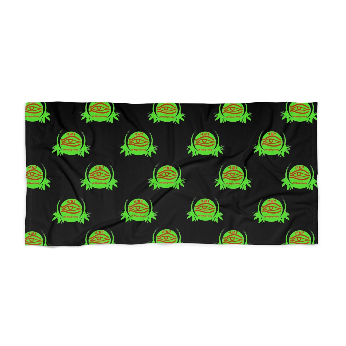 Tropical AMF Design Beach Towel - Fun & Vibrant Pool Accessory