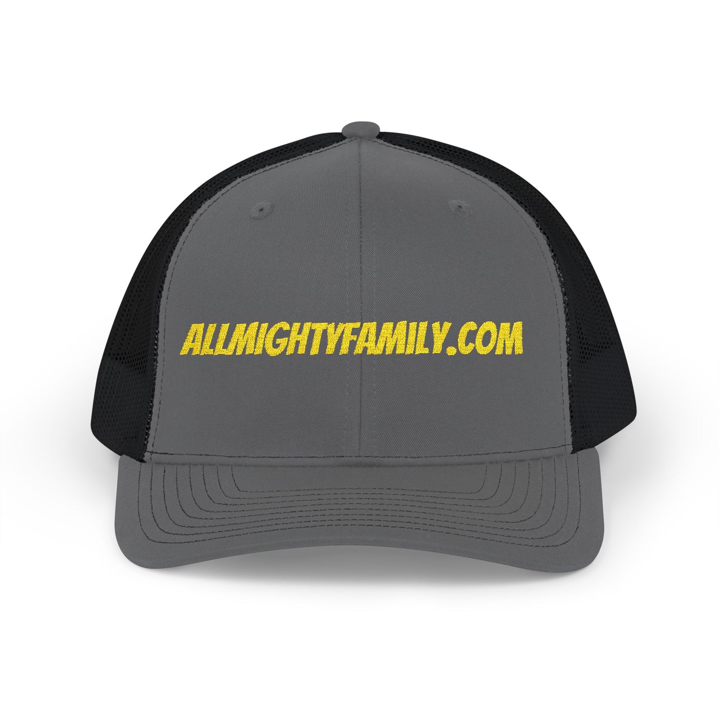 ALLMIGHTYFAMILY.COM Trucker Cap — Skate Crew Snapback