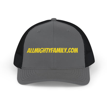 ALLMIGHTYFAMILY.COM Trucker Cap — Skate Crew Snapback
