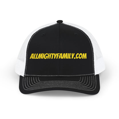 ALLMIGHTYFAMILY.COM Trucker Cap — Skate Crew Snapback