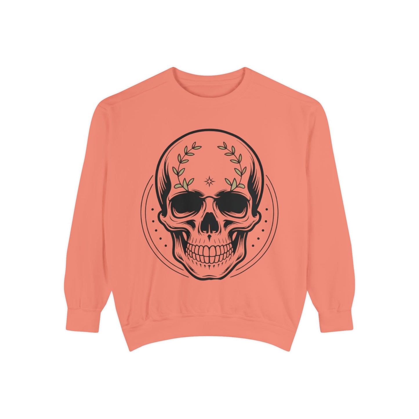 Skull Crest Sweatshirt — All Mighty Family Graphic Crewneck