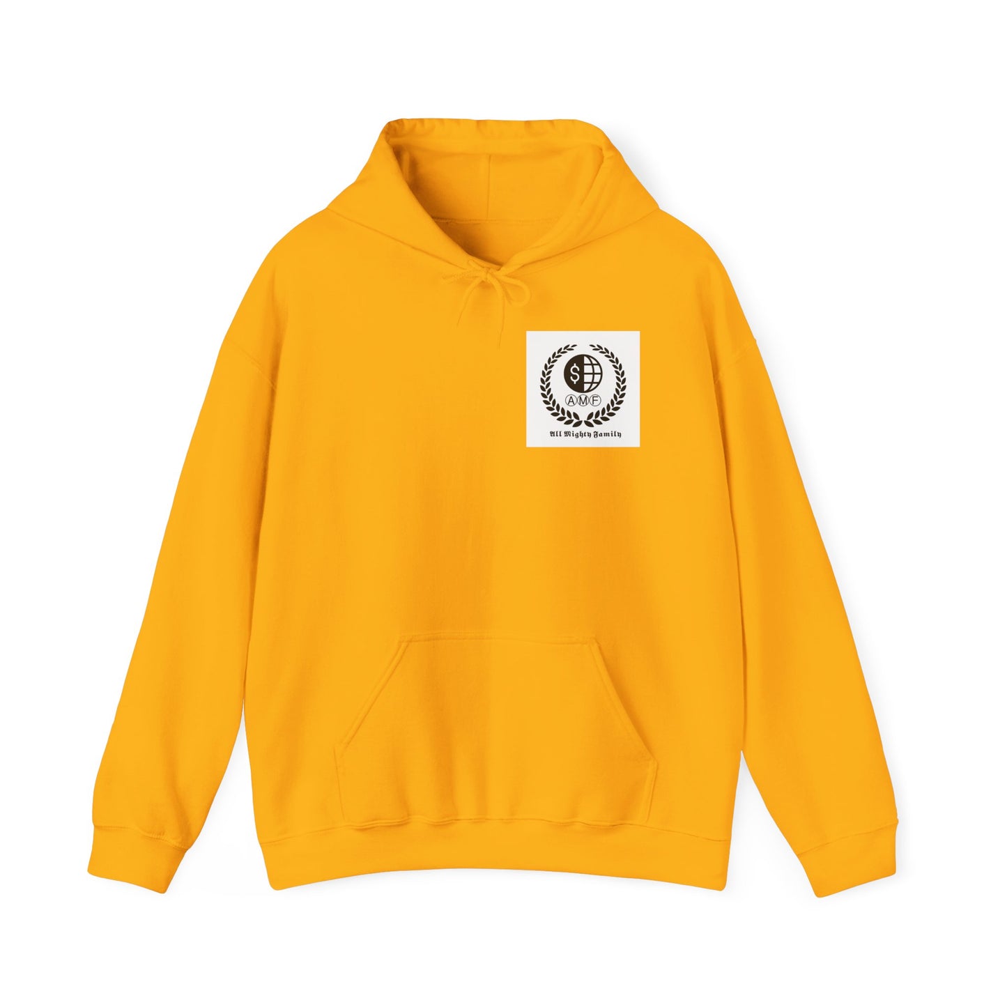 Unisex Heavy Blend™ AMF Hooded Sweatshirt - A.M.F. Design for Family Bonding